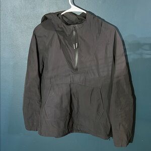 Men's Classic Black Windbreaker